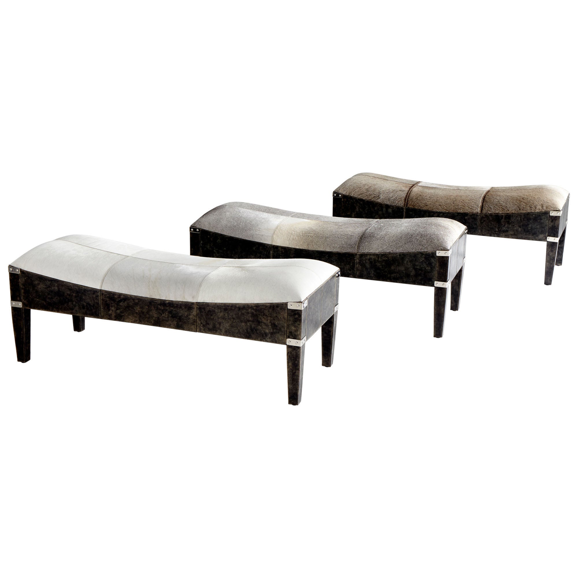 Cyan Design 08875 Casselton Bench - Grey Wooden Entryway Bench for Hallway, Living Room & Bedroom - Durable Indoor Seating Furniture with Storage