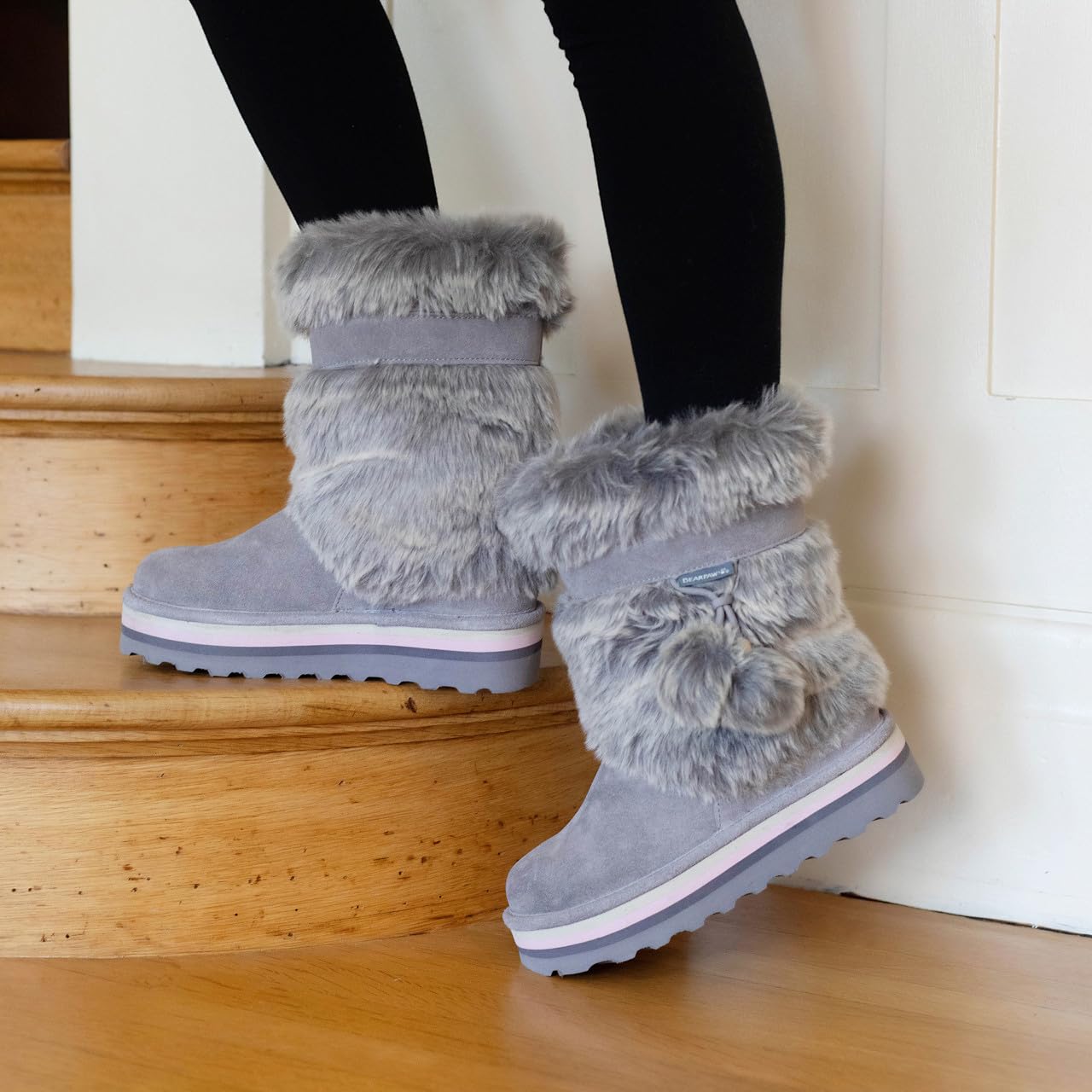 BEARPAW Women's Retro Tama Boot - Classic Suede Winter Boots for Women | Comfortable & Warm Snow Boots | Perfect for Hiking, Casual Wear & Cold Weather Outfits