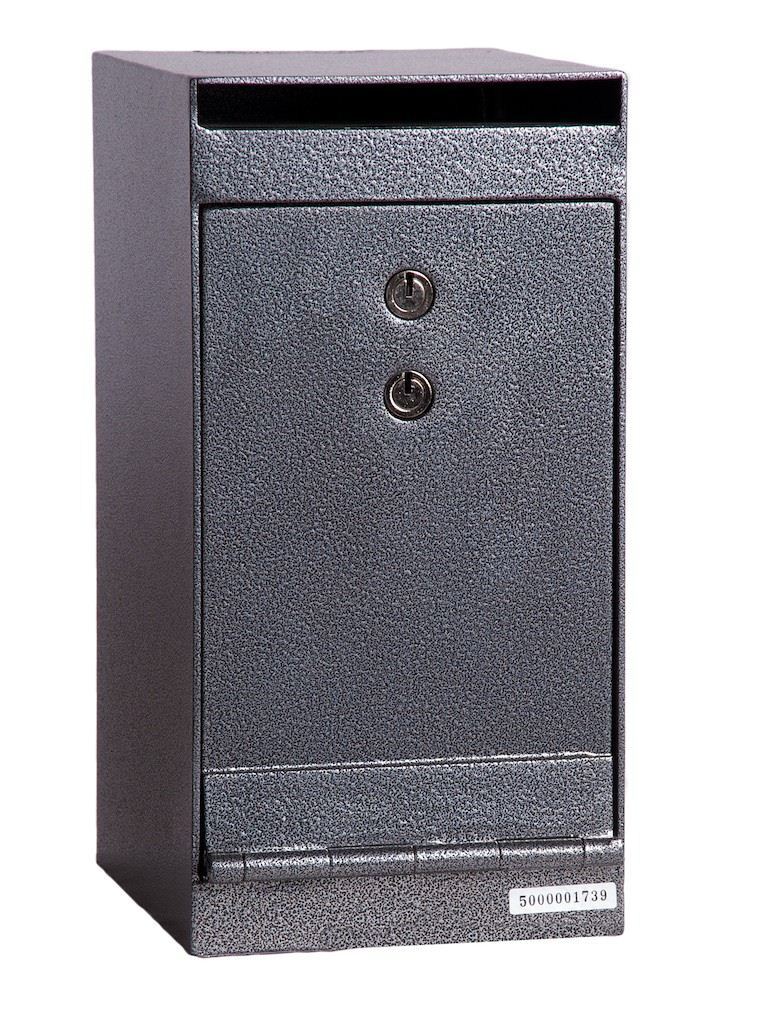 Drop Slot Safe HDS 01K - Secure Cash Deposit Box for Retail & Business - Perfect for Stores, Restaurants, and Offices