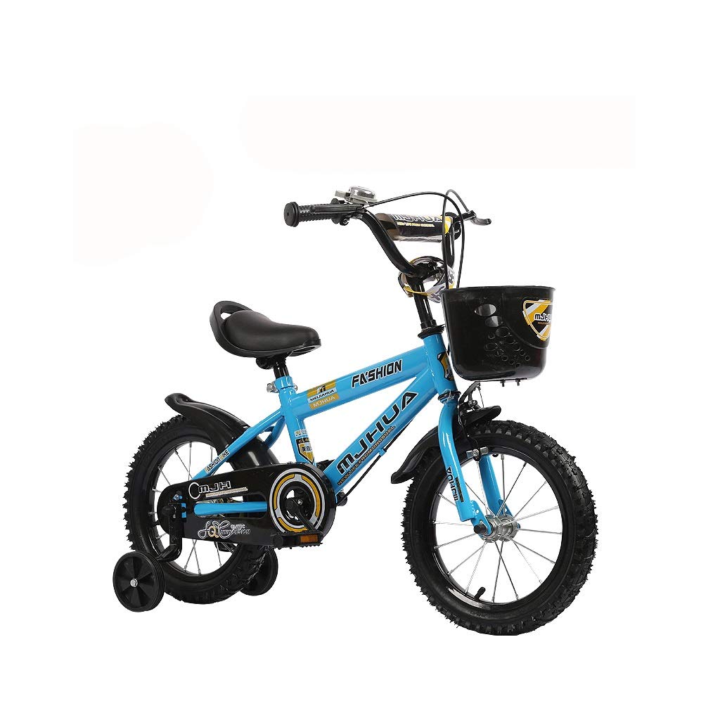 **Best 14 Inch Kids Bike for 2-7 Year Olds - Lightweight & Portable Blue Children's Bicycle with Adjustable Seat - Perfect for Backyard Rides, Park Adventures & Learning to Ride**