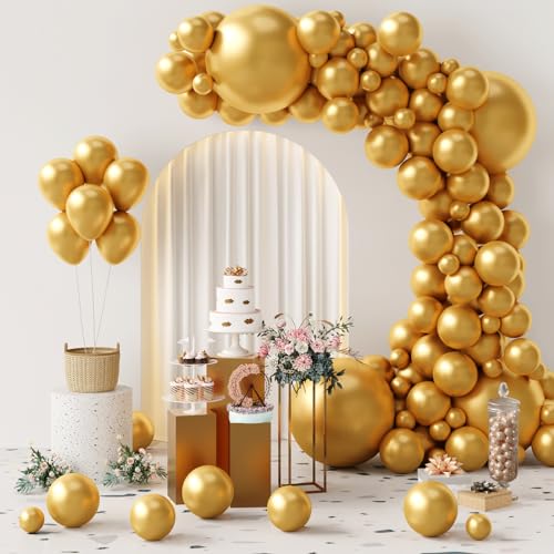 Metallic Gold Arch