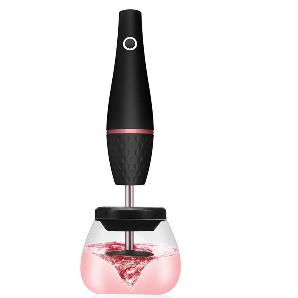 Electric Makeup Brush Cleaner Machine - Fast & Deep Cleaning for Foundation, Eyeshadow, Blush Brushes - Perfect for Home & Salon Use