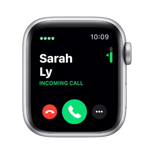 Apple Watch Series 5 40mm Silver Aluminum Case with GPS + Cellular - Smartwatch for iPhone, Fitness & Health Tracking - Perfect for Workouts, Running & Daily Use