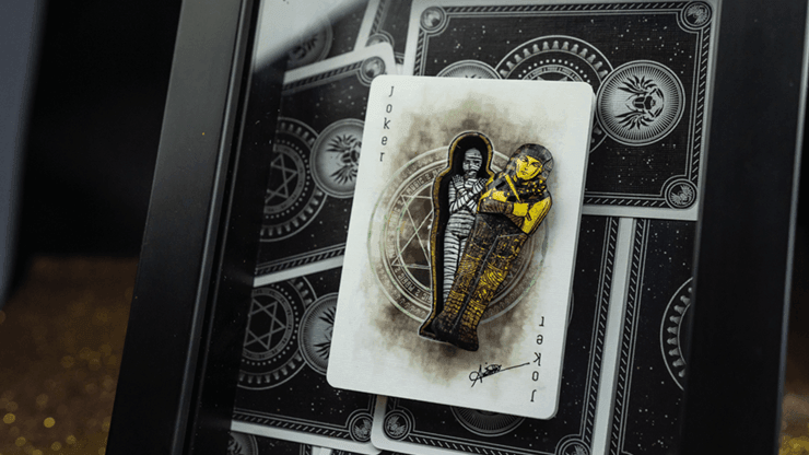 Ancient Egypt Themed Playing Cards - Premium 52 Deck with Pharaohs & Hieroglyphs - Perfect for Magic Tricks, Poker Nights & Egyptian History Lovers