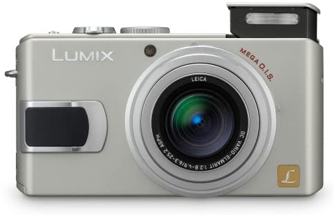 Panasonic Lumix DMC LX1 Digital Camera - 8.4MP, 4x Optical Zoom & 4x Digital Zoom, Silver - Perfect for Travel Photography, Vlogging & Everyday Shooting
