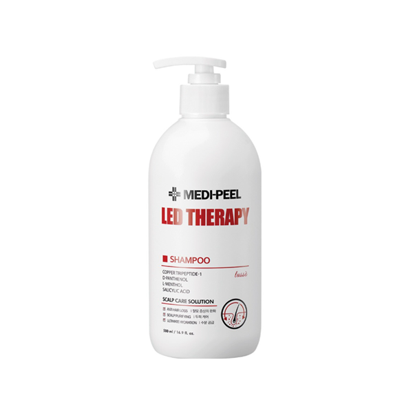 Medi Peel LED Therapy Shampoo for Hair Growth & Scalp Care - Red Light Treatment for Thicker, Healthier Hair at Home | Perfect for Daily Use & Salon-Like Results
