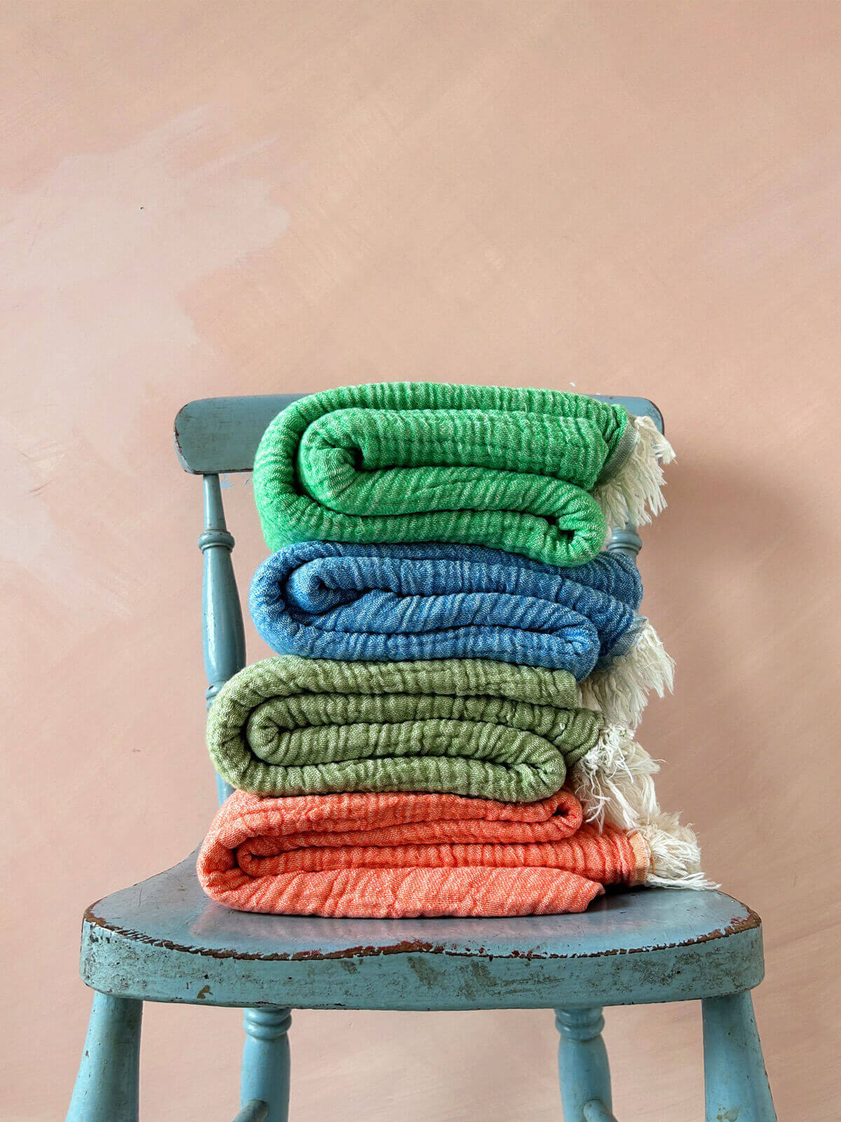 Premium Turkish Samos Hammam Towel - Soft & Absorbent Leaf & Rose Design for Spa, Beach & Yoga | Luxury Bath & Travel Towel