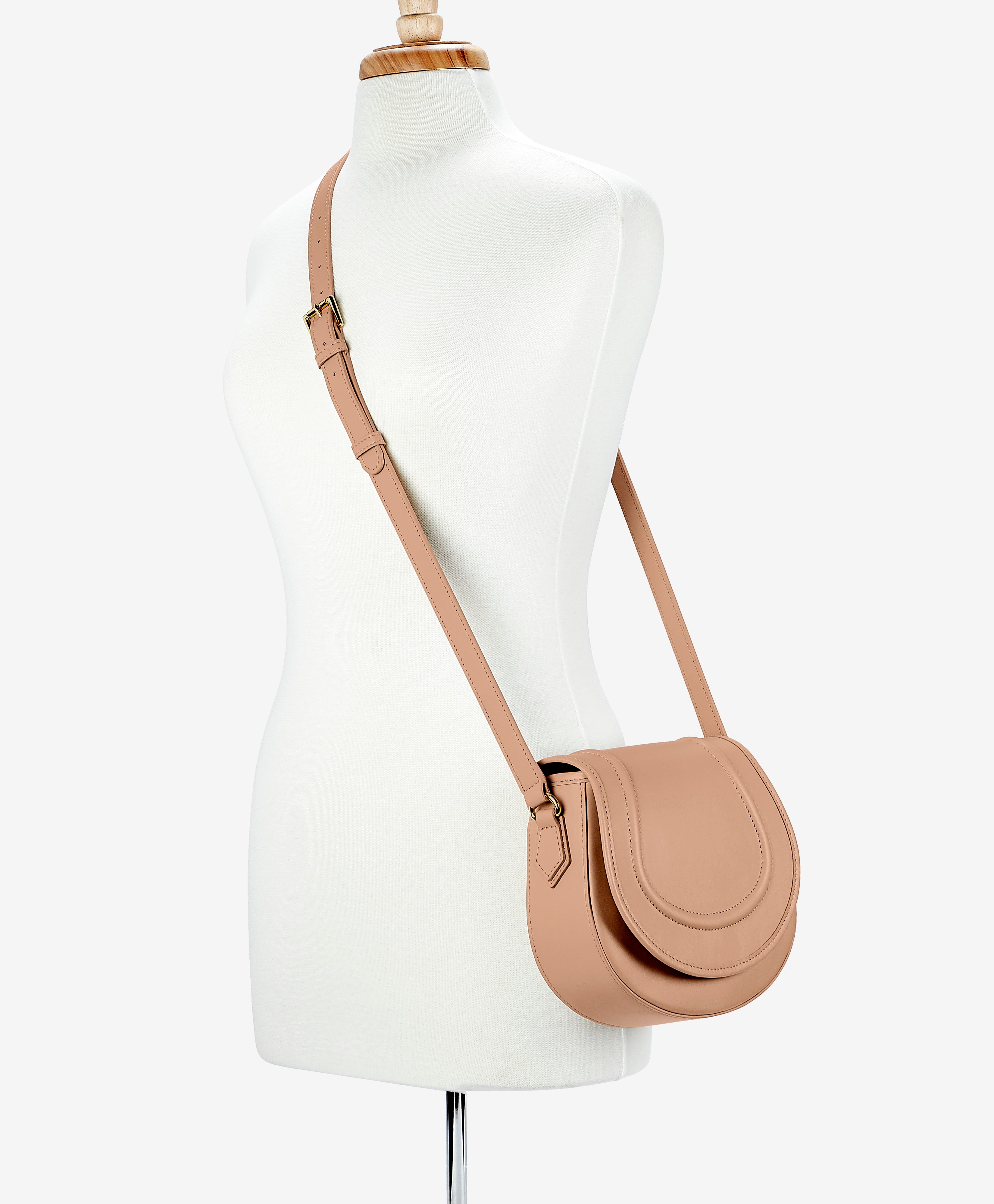Jenni Saddle Bag for Women | Genuine Leather Crossbody Purse | Fashionable Shoulder Bag for Daily Use, Travel & Work