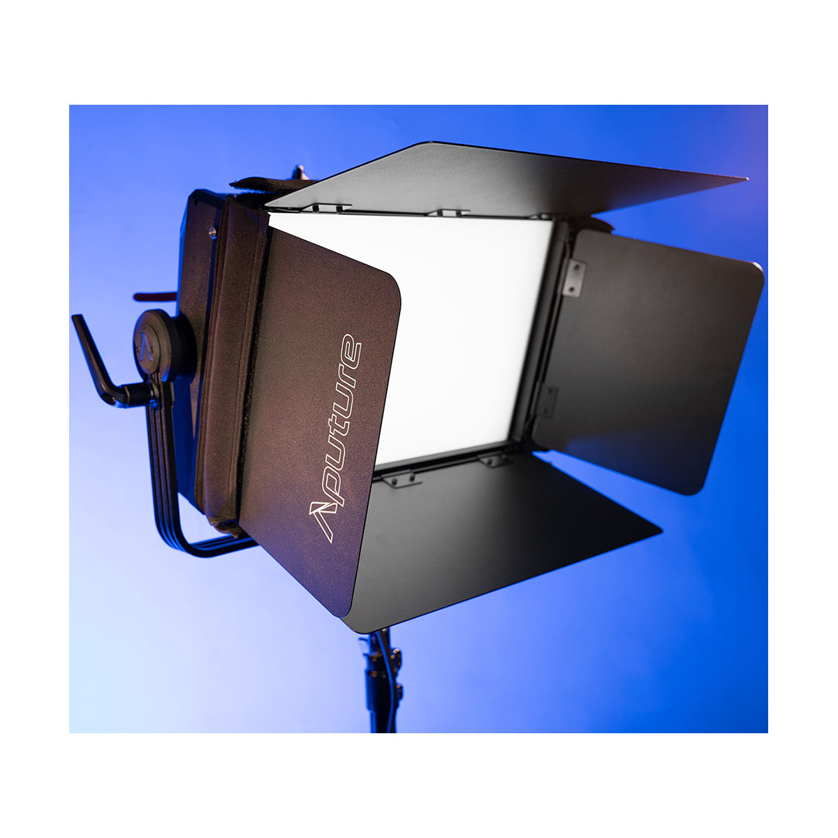 Aputure Nova P300c LED Light with Barn Doors - Professional Studio Lighting for Photography & Videography - Perfect for YouTube, Film Sets, and Indoor Shooting