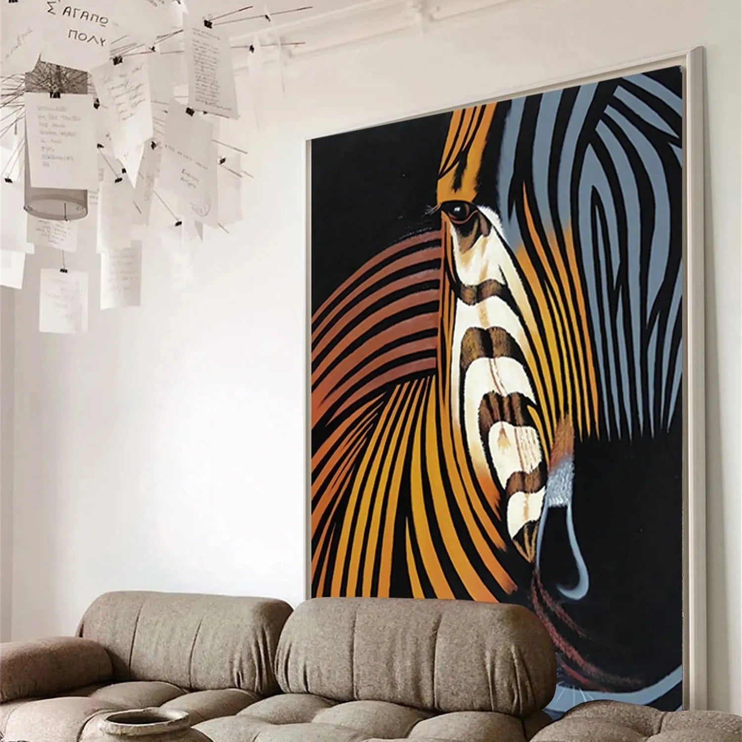 Animal Art Painting #AP067 - Handmade Canvas Wall Art for Home Decor, Living Room, Bedroom & Office