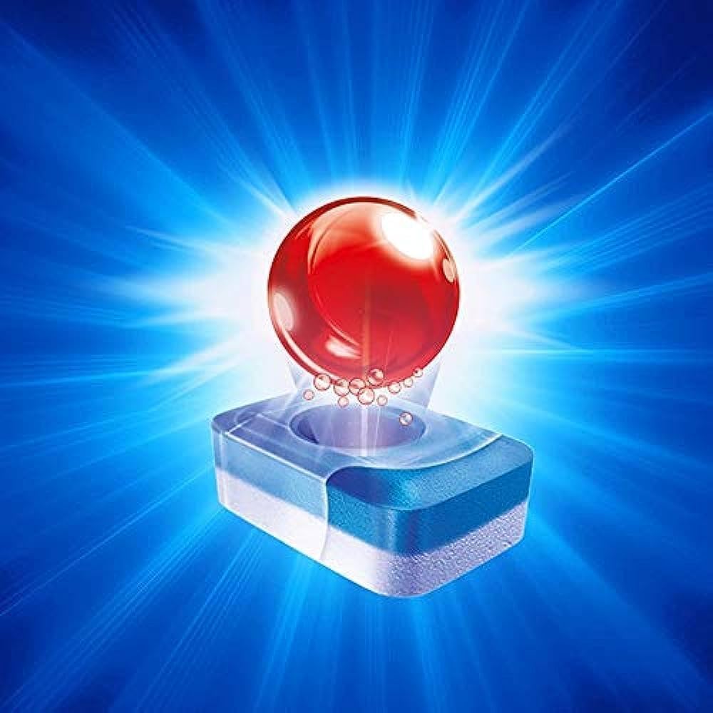 Finish All in 1 MAX Dishwasher Detergent Powerball Dishwashing Tablets - 115 Count Powerful Cleaning Dish Tabs with Fresh Scent (Packaging May Vary) - Perfect for Daily Dishwashing, Removing Tough Stains, and Leaving Dishes Sparkling Clean