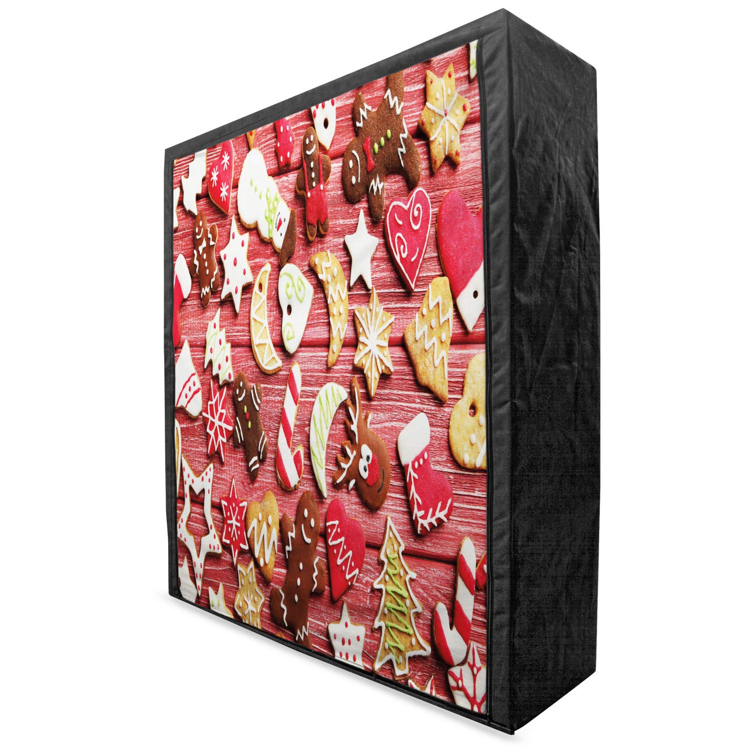 Ambesonne Gingerbread Man Fabric Wardrobe - 59