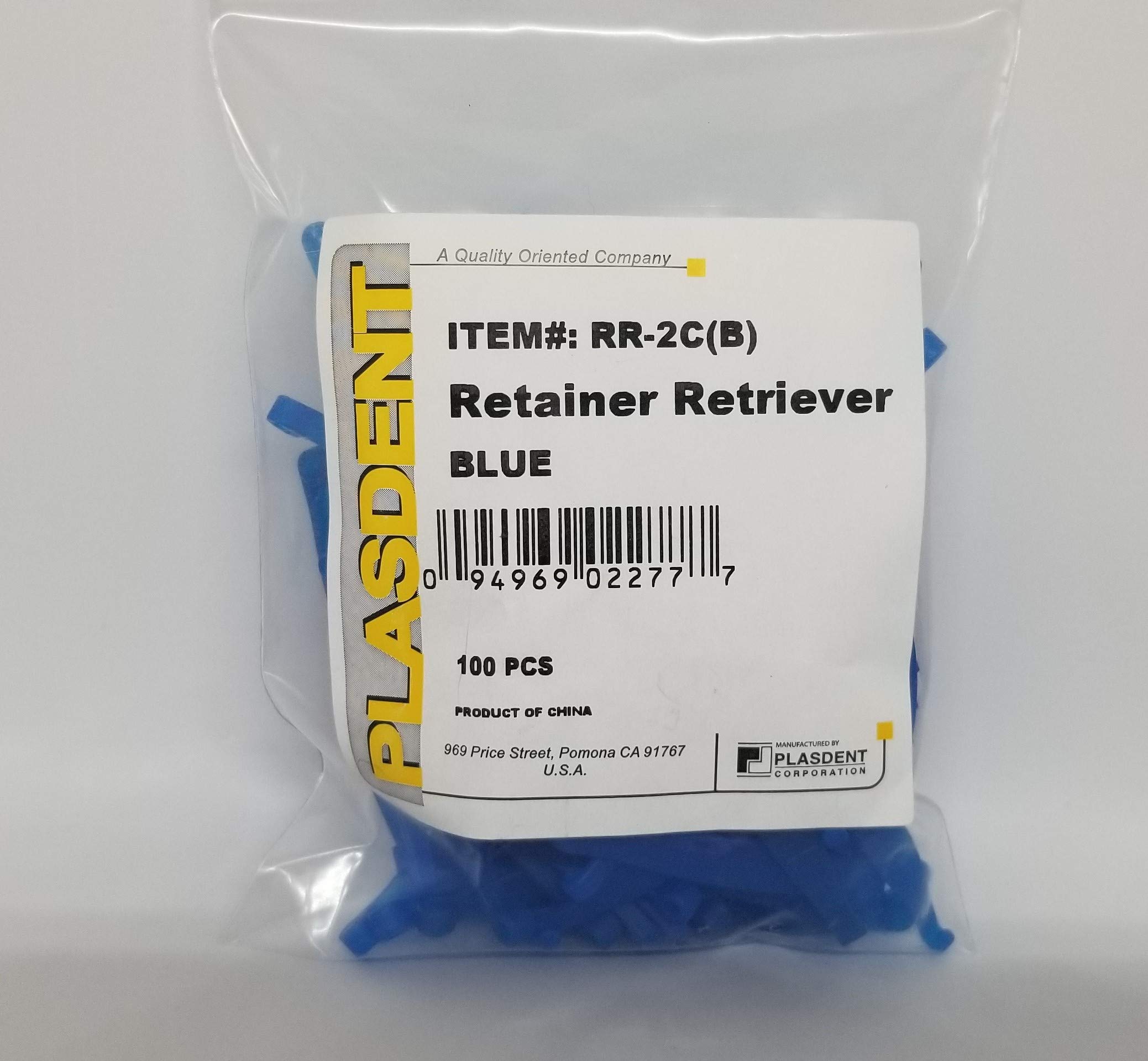 100-Pack Blue Clear Aligner Removal Tool - Essential Orthodontic Accessory for Invisalign, SmileDirectClub & Clear Aligners - Perfect for Easy, Hygienic Aligner Removal at Home or On-the-Go