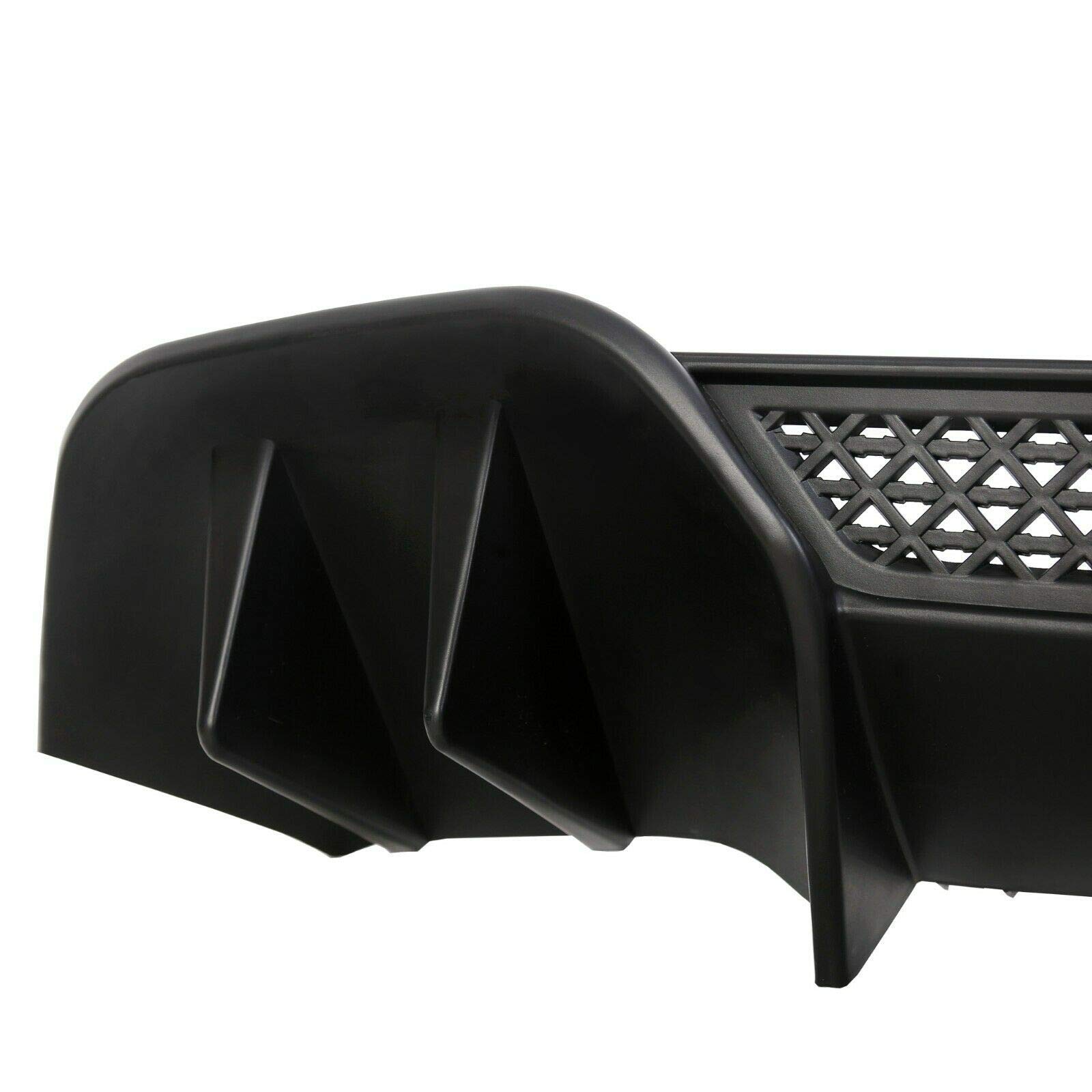 Rear Diffuser for Ford Mustang 2015-2017 | R-Spec V2 Lower Valance | Non-Premium PP Compatible | Aggressive Style Upgrade for Track & Street Performance