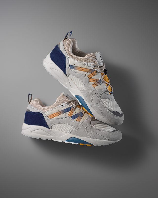 FUSION 2.0 Running Shoes - Lightweight & Breathable Foggy Dew/True Navy Athletic Sneakers for Men & Women | Perfect for Jogging, Gym Workouts & Daily Wear