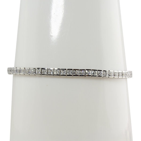 Rainbow Tennis Bracelet for Women | Elegant Cubic Zirconia Tennis Chain Bracelet | Perfect for Weddings, Parties & Everyday Wear