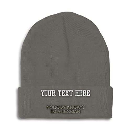 Dark Grey Personalized Text Here