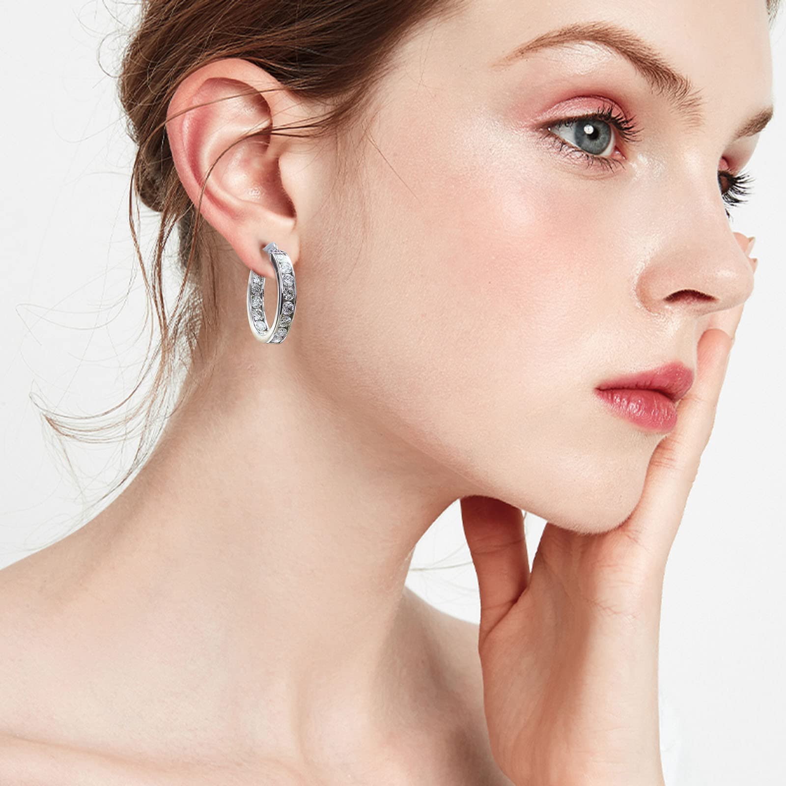 925 Sterling Silver Hypoallergenic Dangle Earrings for Women - Elegant Gold & Silver Jewelry Set - Perfect Birthday Gift, Anniversary Present & Everyday Wear (Hypoallergenic, Tarnish-Resistant) | Great for Parties, Work & Special Occasions