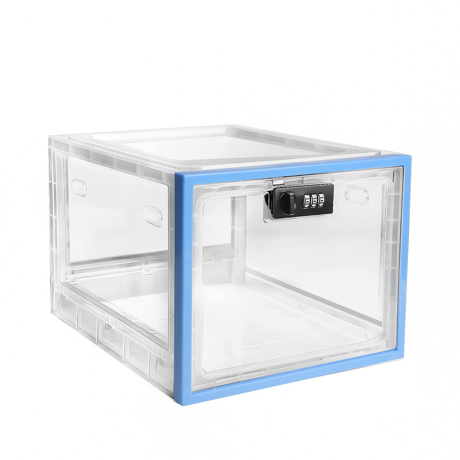 Secure Locking Food Storage Container - Refrigerator Safe Snack Organizer with Time Lock for Medicine, iPad & Phone | Ideal for Home, Office & Travel Use