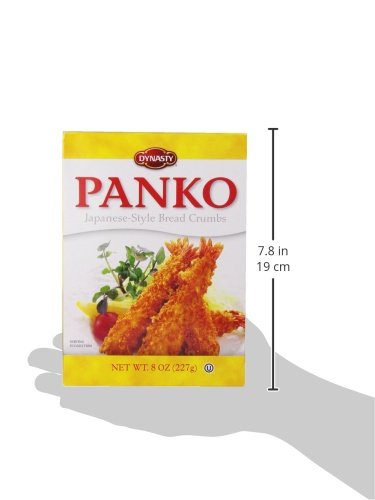 Premium Dynasty Panko Bread Crumbs - 8 Oz (6-Pack) | Japanese-Style Crispy Coating for Chicken, Fish & Seafood | Perfect for Frying, Baking & Air Frying