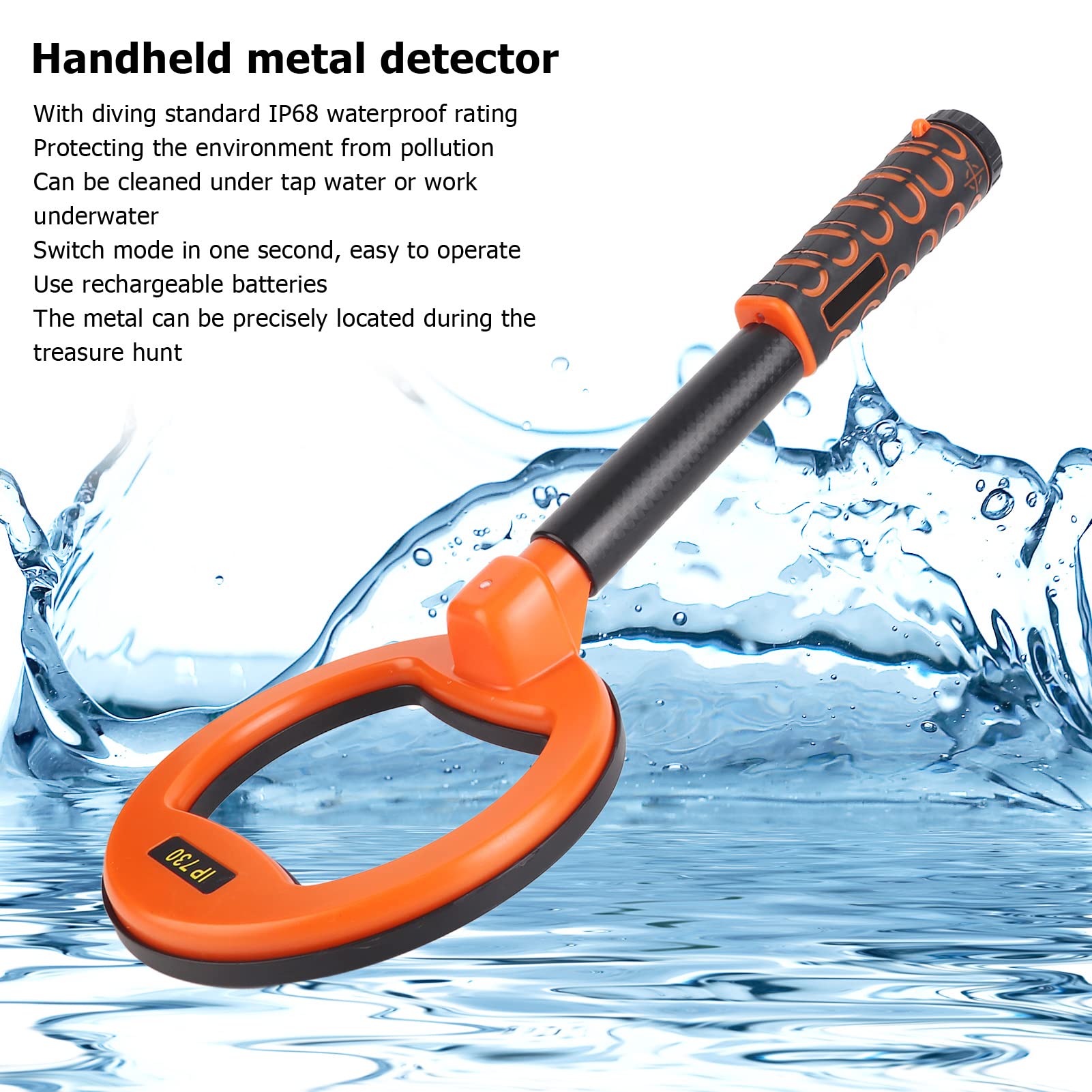 Professional Metal Detector for Adults - High Sensitivity 5V Underwater Gold & Silver Detector with 5.9