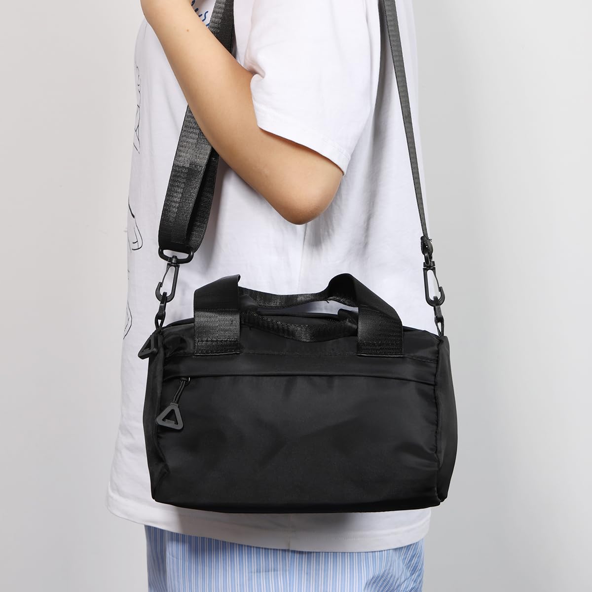 Waterproof Mini Gym Bag - Nylon Fitness Tote for Workout & Travel