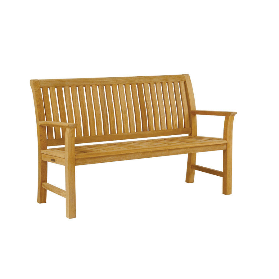 Kingsley Bate Chelsea Teak Outdoor Bench - Durable Teakwood Garden Bench for Patio, Deck, and Poolside - Weather-Resistant Outdoor Seating Furniture