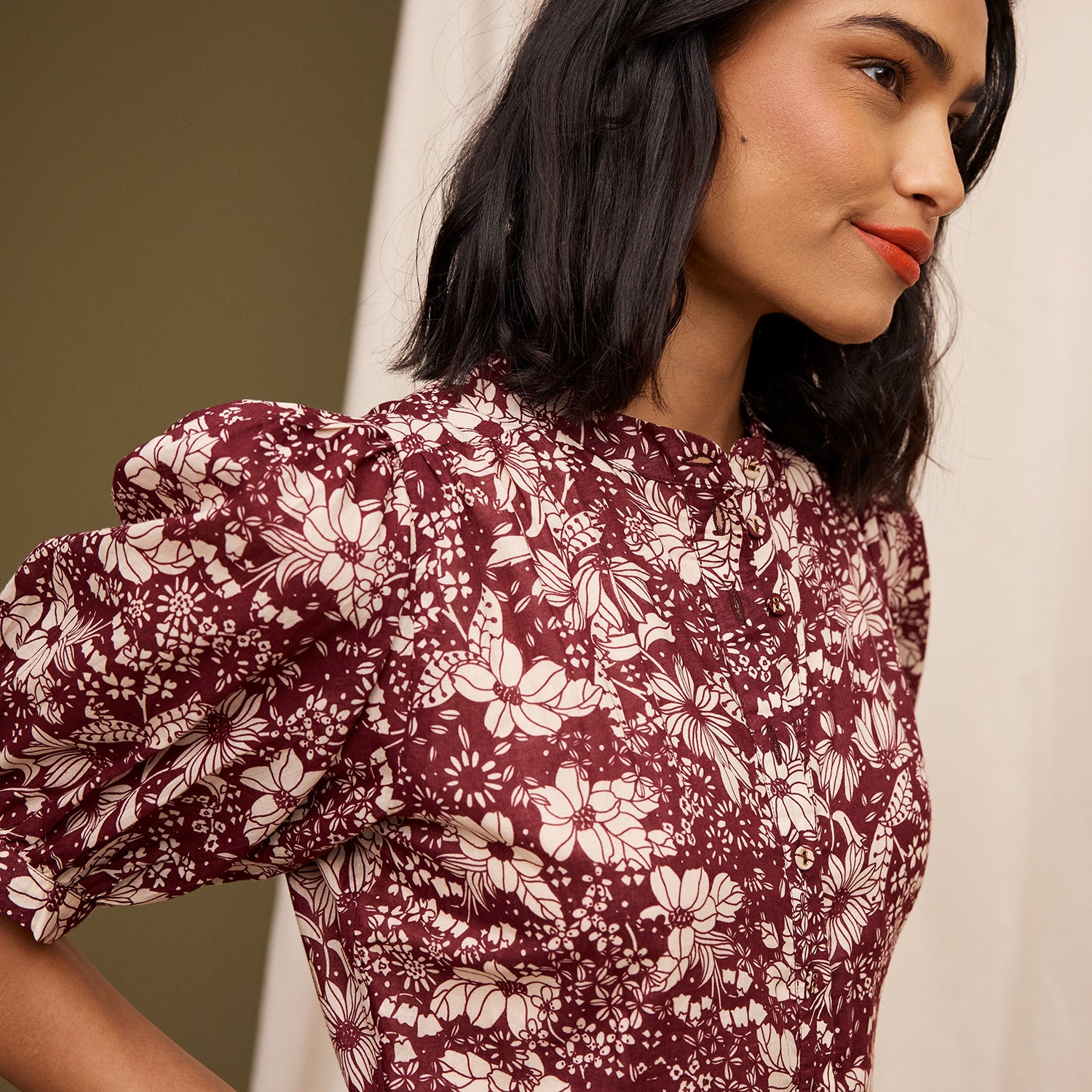 Evette Dress - Elegant Mahogany Brown Women's Party Dress for Weddings, Cocktails & Special Occasions