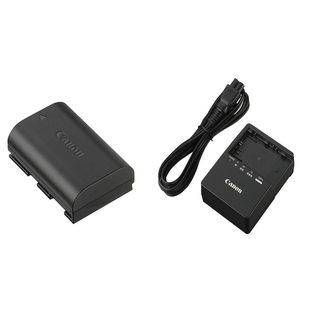 Canon LP-E6N Battery & LC-E6E Charger Combo Kit for Canon DSLR Cameras - Perfect for Travel, Photography, and Professional Shoots