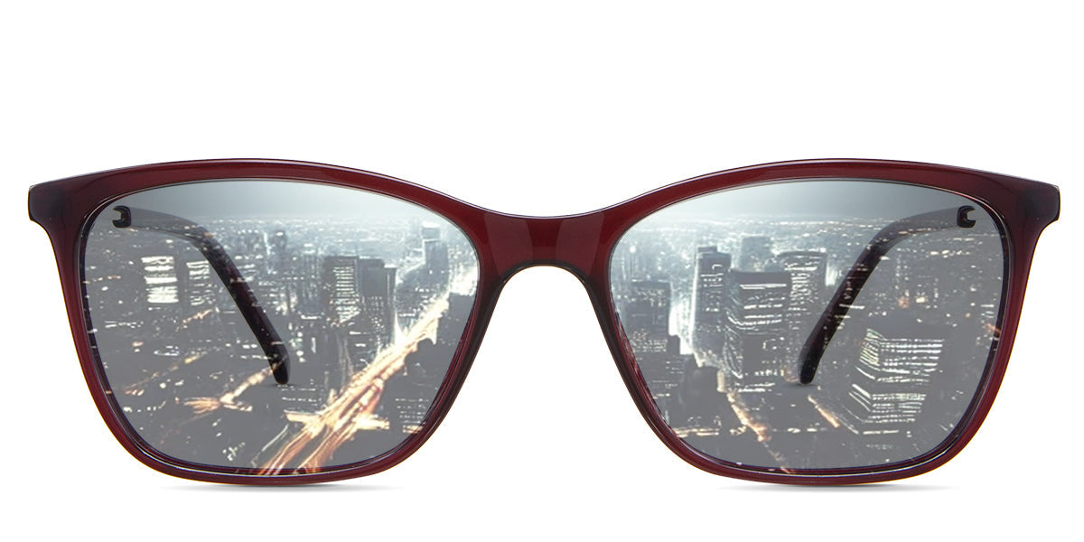 Elle Women's Prescription Tinted Glasses - Stylish & UV Protection for Everyday Wear, Reading, and Outdoor Activities