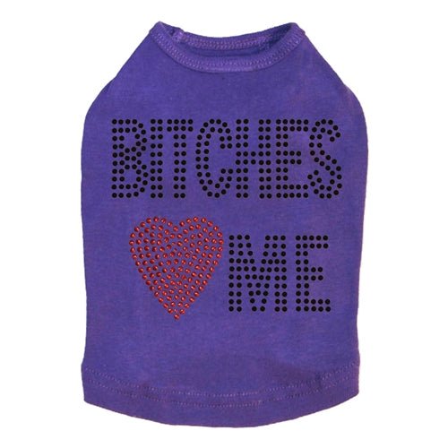 Bitches Love Me Tank Top - Trendy Women's Graphic Tee in Multiple Colors | Casual Wear, Street Style, Summer Outfits