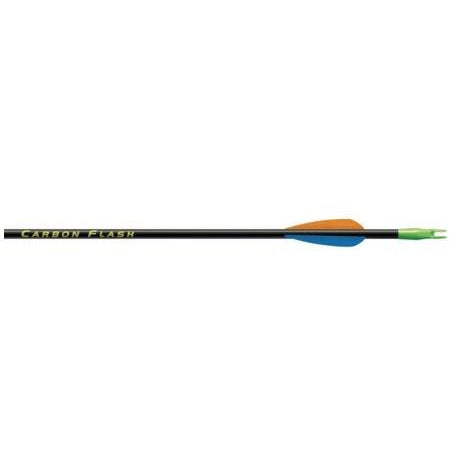 Beman Carbon Flash Arrows - High Performance Carbon Hunting Arrows for Target Practice & Outdoor Shooting (Pack of 1) | Perfect for Archery Competitions, Bow Hunting, and Target Practice