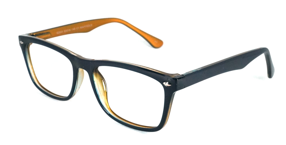 Stylish Plastic Eyeglasses S2831 - Lightweight & Durable Frames for Men & Women - Perfect for Reading, Driving & Everyday Use