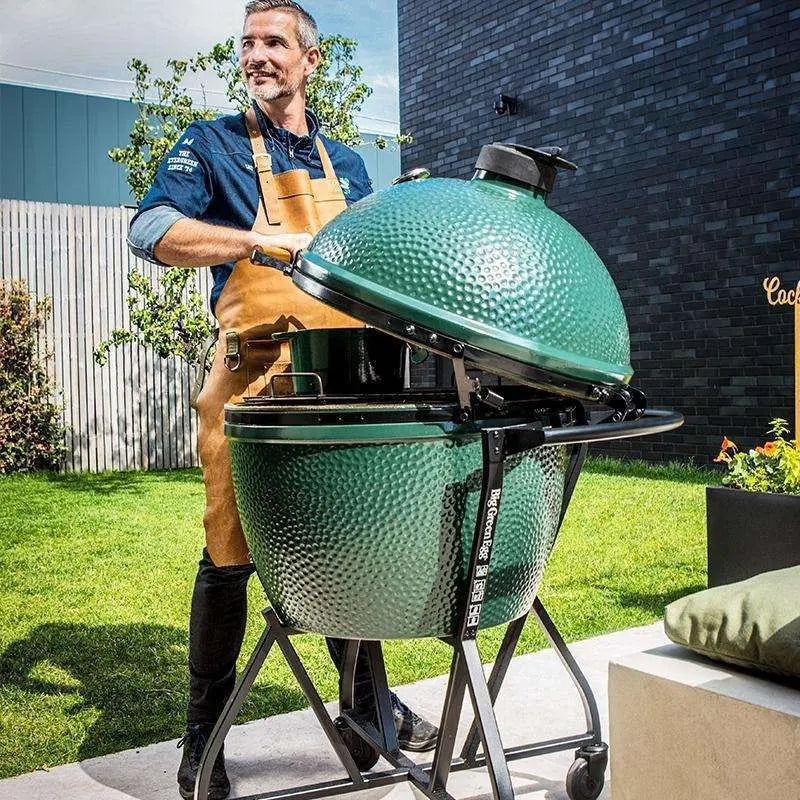 Big Green Egg XL - Large Ceramic Charcoal Grill & Smoker for Outdoor Cooking, BBQ, and Grilling - Perfect for Backyard, Patio, and Tailgating Parties - Model 117649