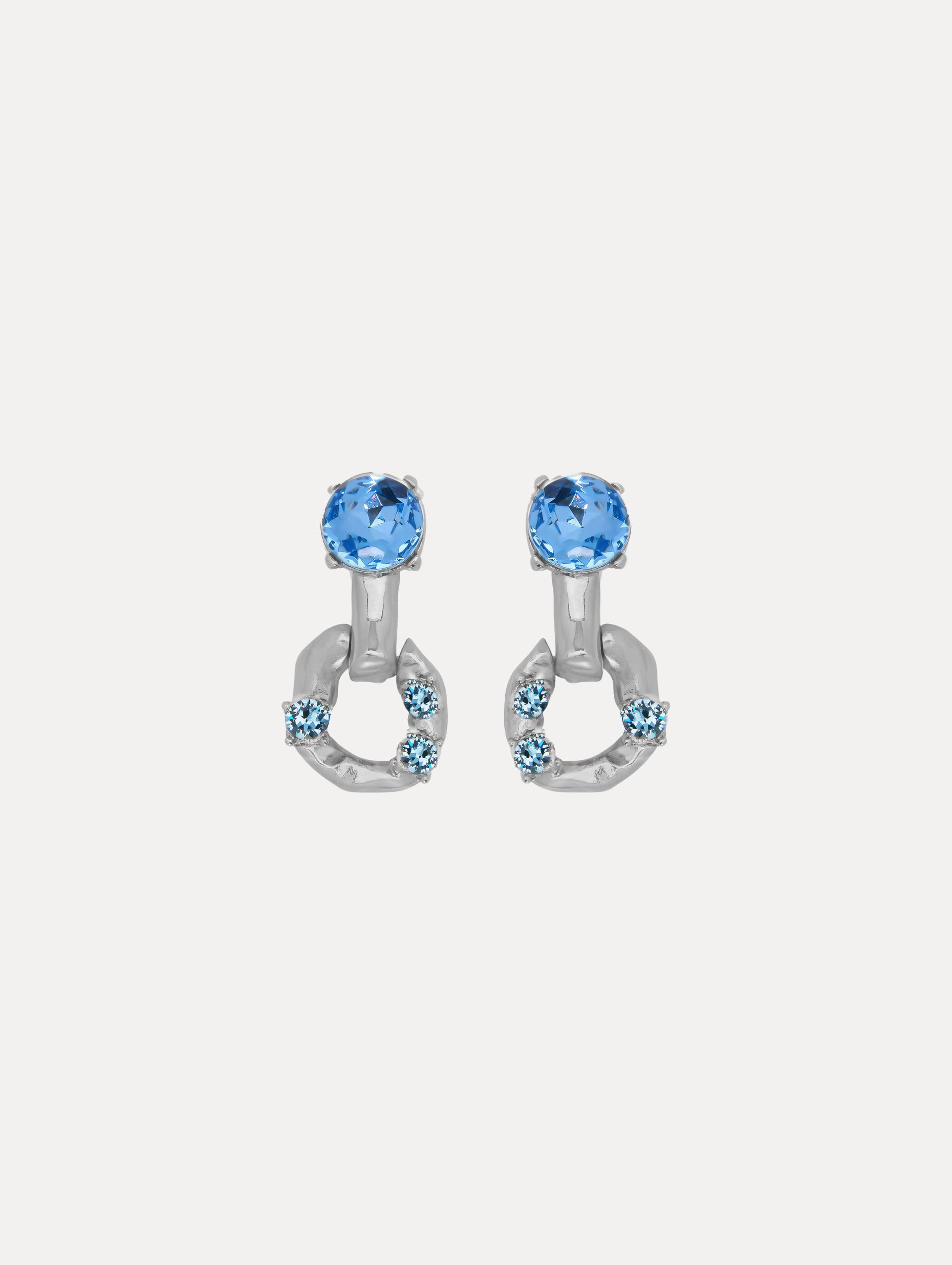 Trendy Scramble Chain Link Earrings for Women - Stylish Dangle Drop Earrings for Party, Wedding & Everyday Wear