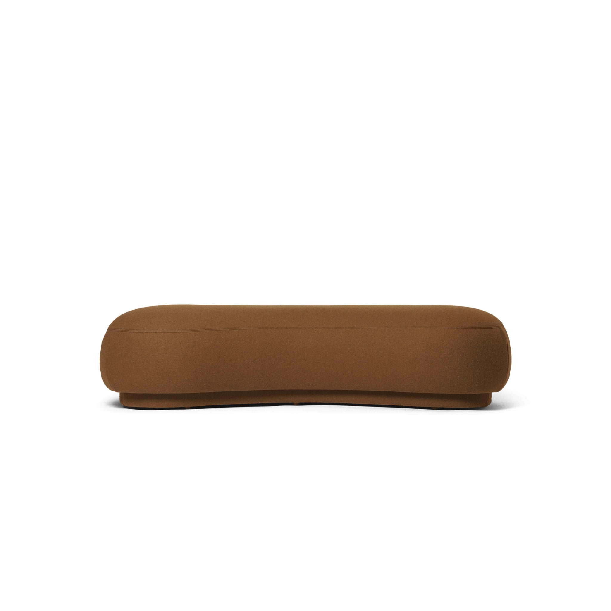 FERM LIVING Rico Lounger Ottoman in Tonus Sugar Kelp - Premium Lounge Footrest for Living Room, Bedroom & Office - Comfortable Modern Home Decor