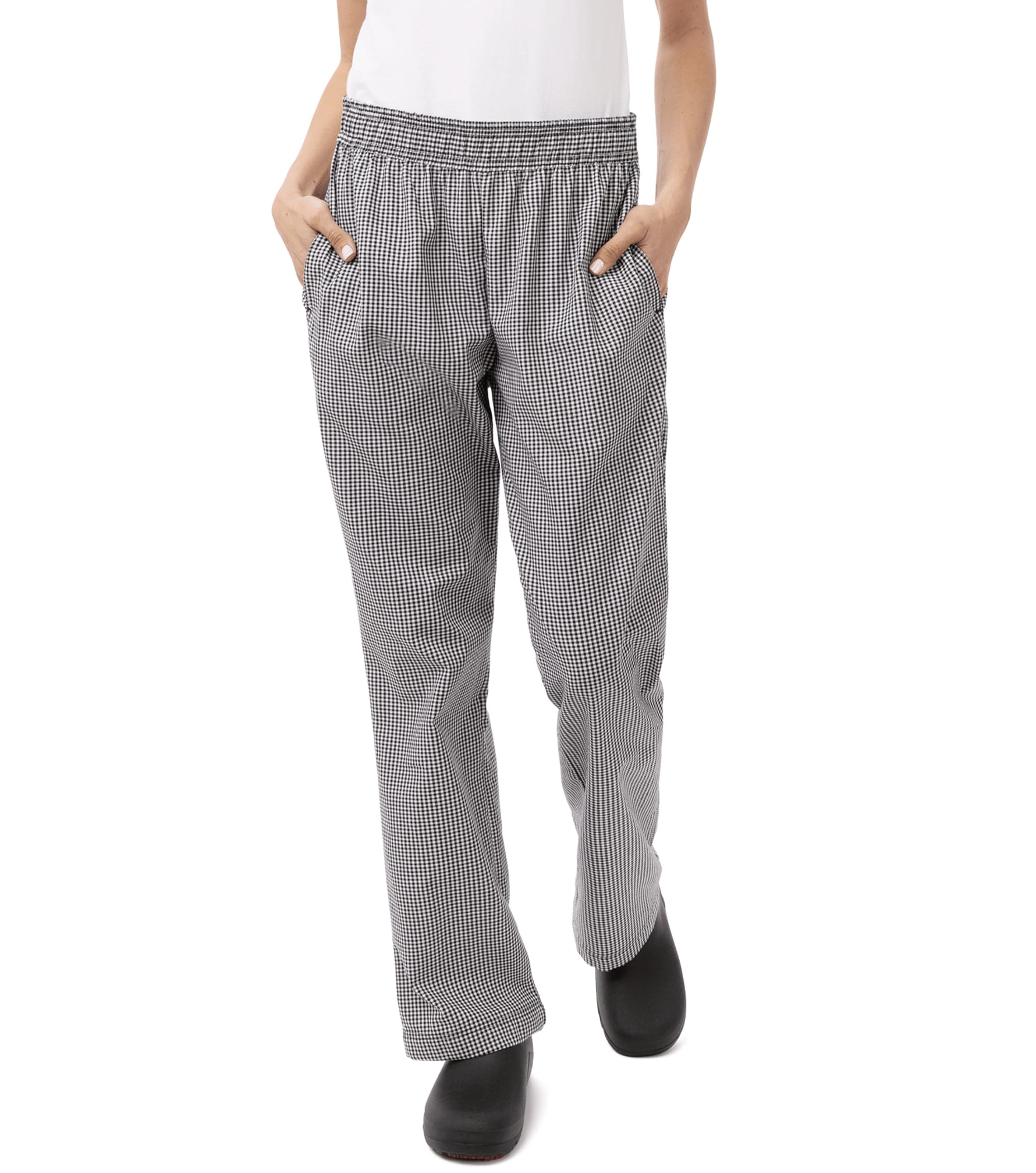 Chef Works Women's Essential Baggy Chef Pants - Comfortable & Durable Kitchen Work Pants for Cooking, Baking & Restaurant Staff