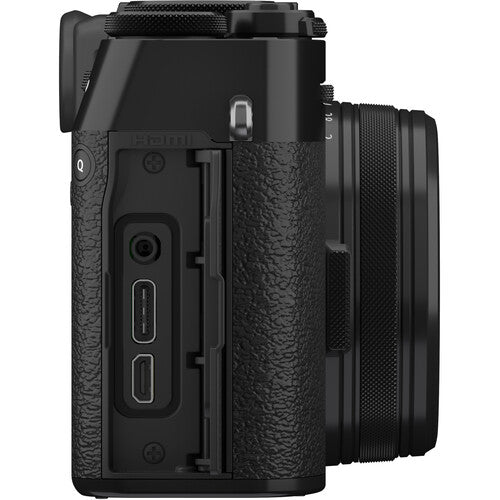 FUJIFILM X100VI Digital Camera 40.2MP APS-C Mirrorless Camera with 23mm F2 Lens - Black | Compact Travel & Street Photography Camera for Professionals & Enthusiasts