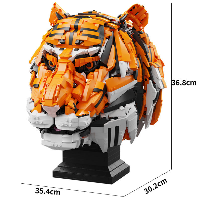 QIZHILE 103000 Tiger Head 3000+ PCS Bulk Pack - Perfect for DIY Crafts, Scrapbooking, and School Projects