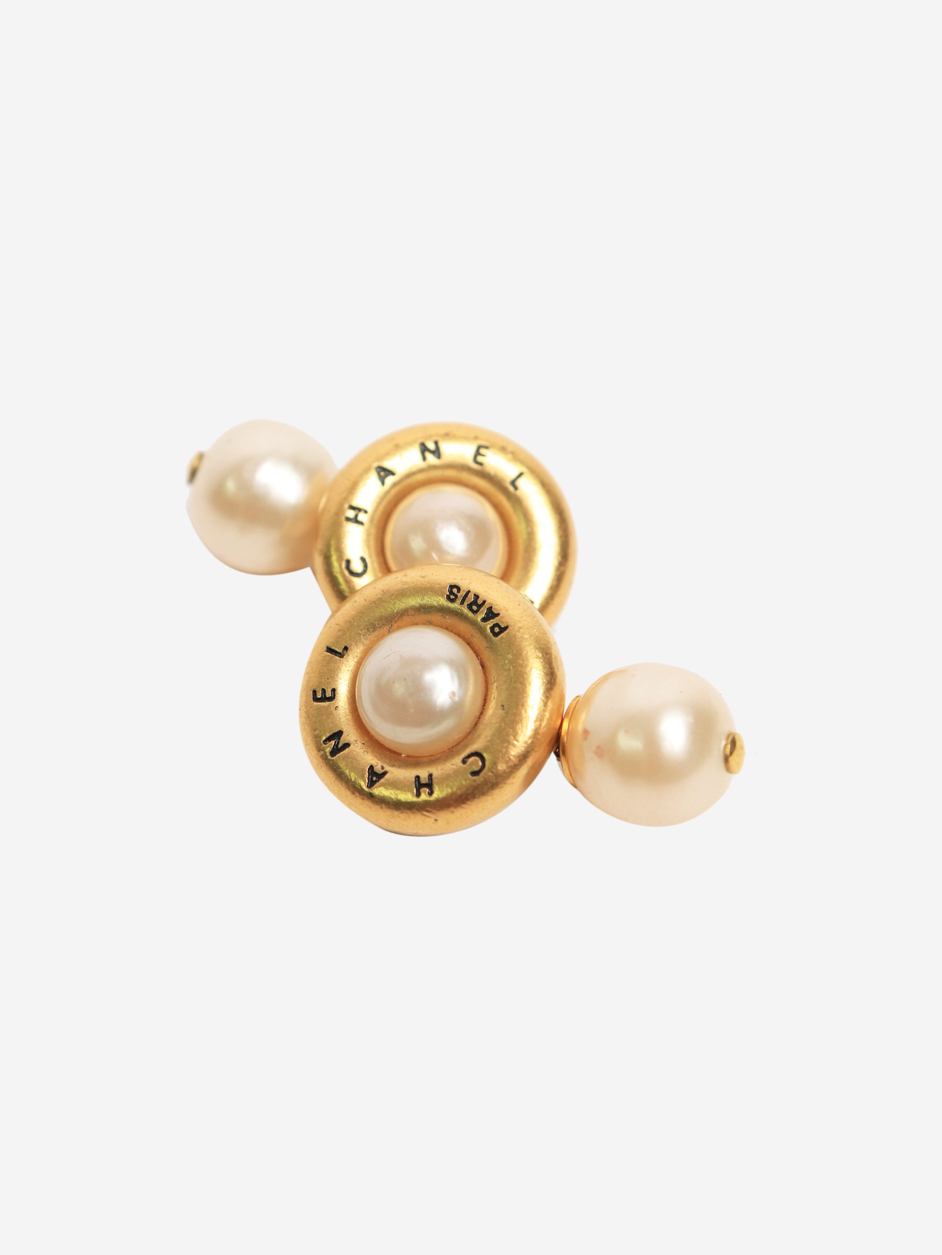 Luxury Gold Pearl Cufflinks for Men - Elegant Dress Shirt Accessories for Weddings, Business & Formal Events