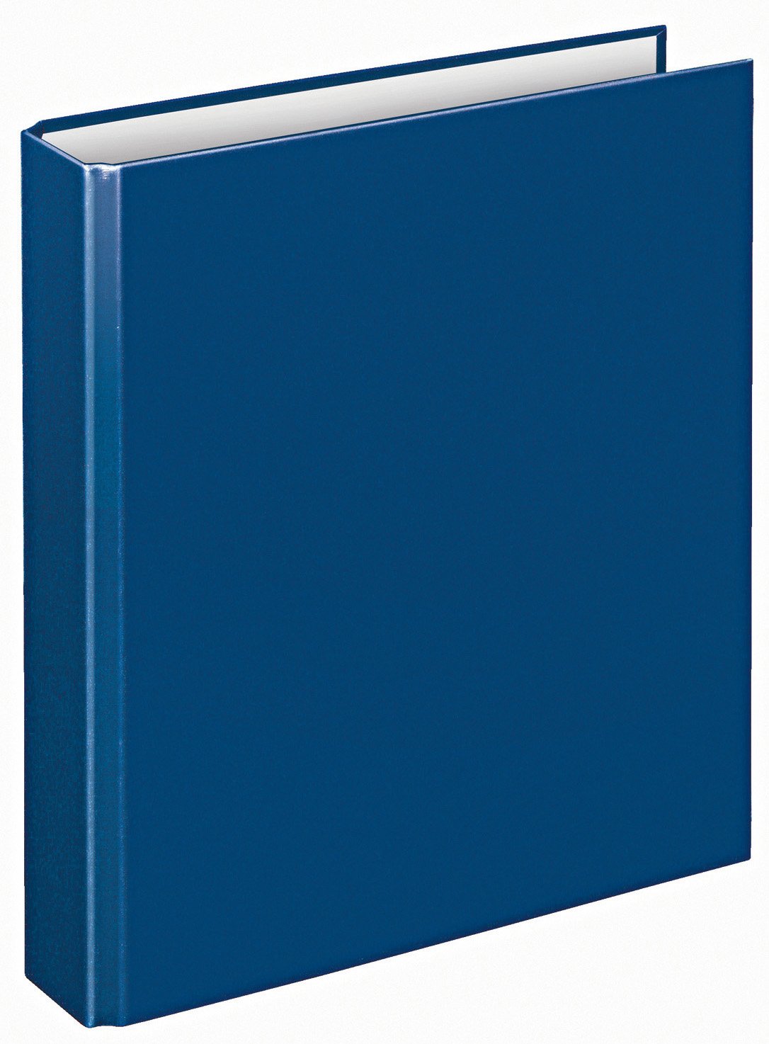 2-Ring Binder DIN A5 Blue Cardboard - 196 x 230 x 30 mm - Basic 1151050 Ring Binder for School, Office & Home Organization