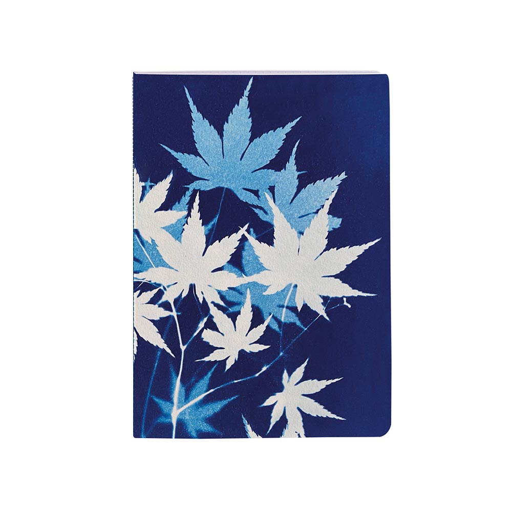 Clairefontaine Cyanotype A6 Notebook - Sewn Spine, Stapled Binding - Perfect for Sketching, Journaling & Note Taking
