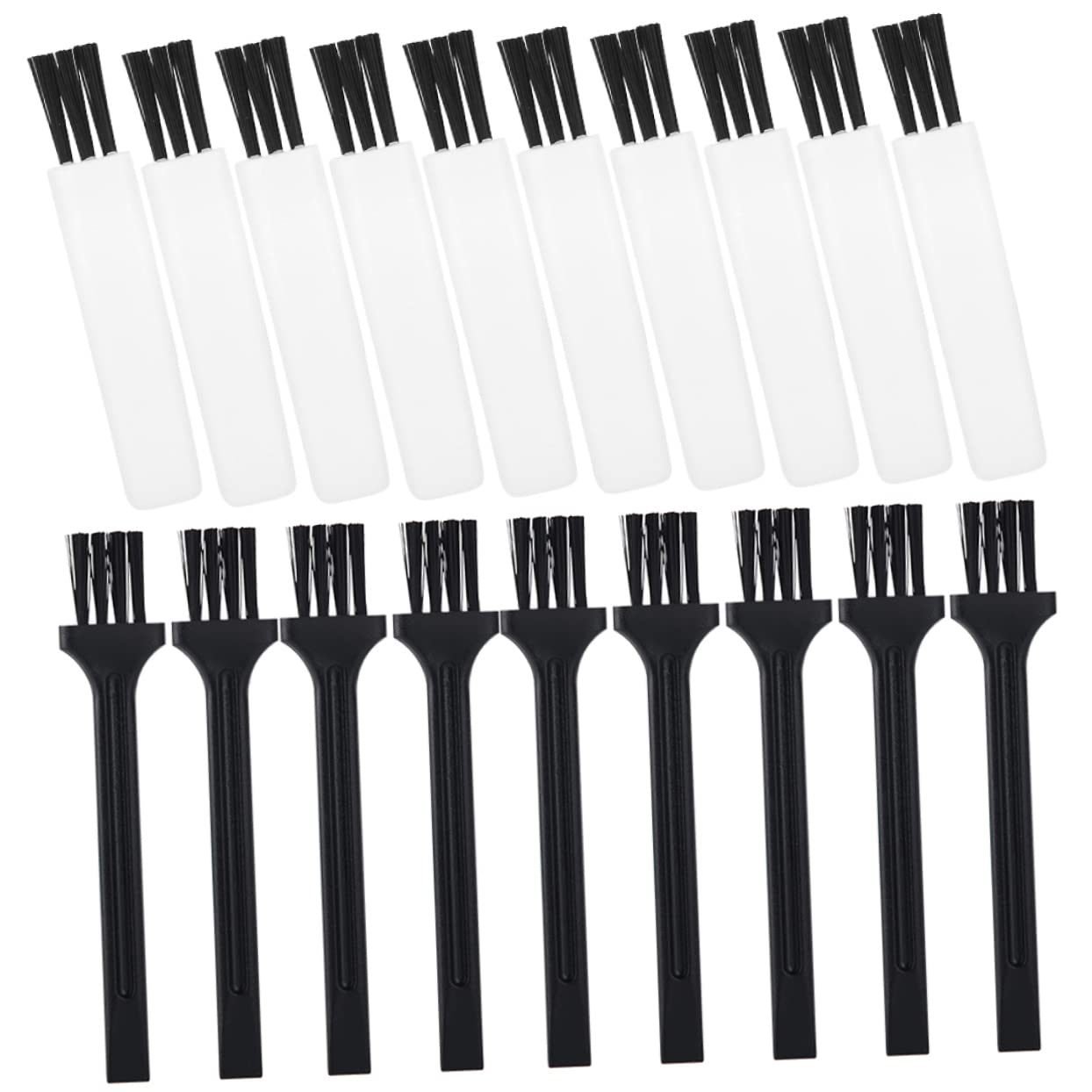 60 Pcs Shaver Cleaning Brush Set - Electric Razor Blades Cleaner Tool for Men's Grooming, Beard Trimmer & Hair Clipper Accessories - Perfect for Shaver Maintenance, Laptop Keyboard & Pet Hair Cleaning