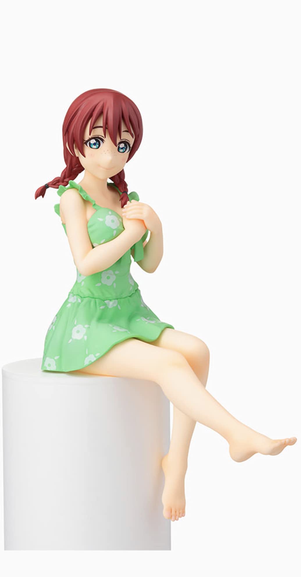 SEGA Love Live! Nijigasaki High School Idol Club Emma Verde PM Perching Figure - Anime Collectible for Fans, Perfect for Display on Shelves & Desktops