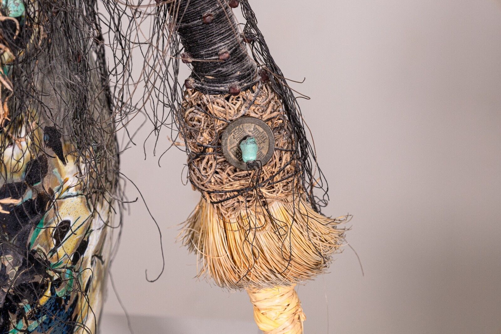 Laura Donefer Witch Pot Series - Handcrafted Contemporary Modernist Blown Glass Vase - Unique Art Glass Vessel with Organic Textures - Perfect for Home Decor, Wedding Centerpieces & Luxury Gifts