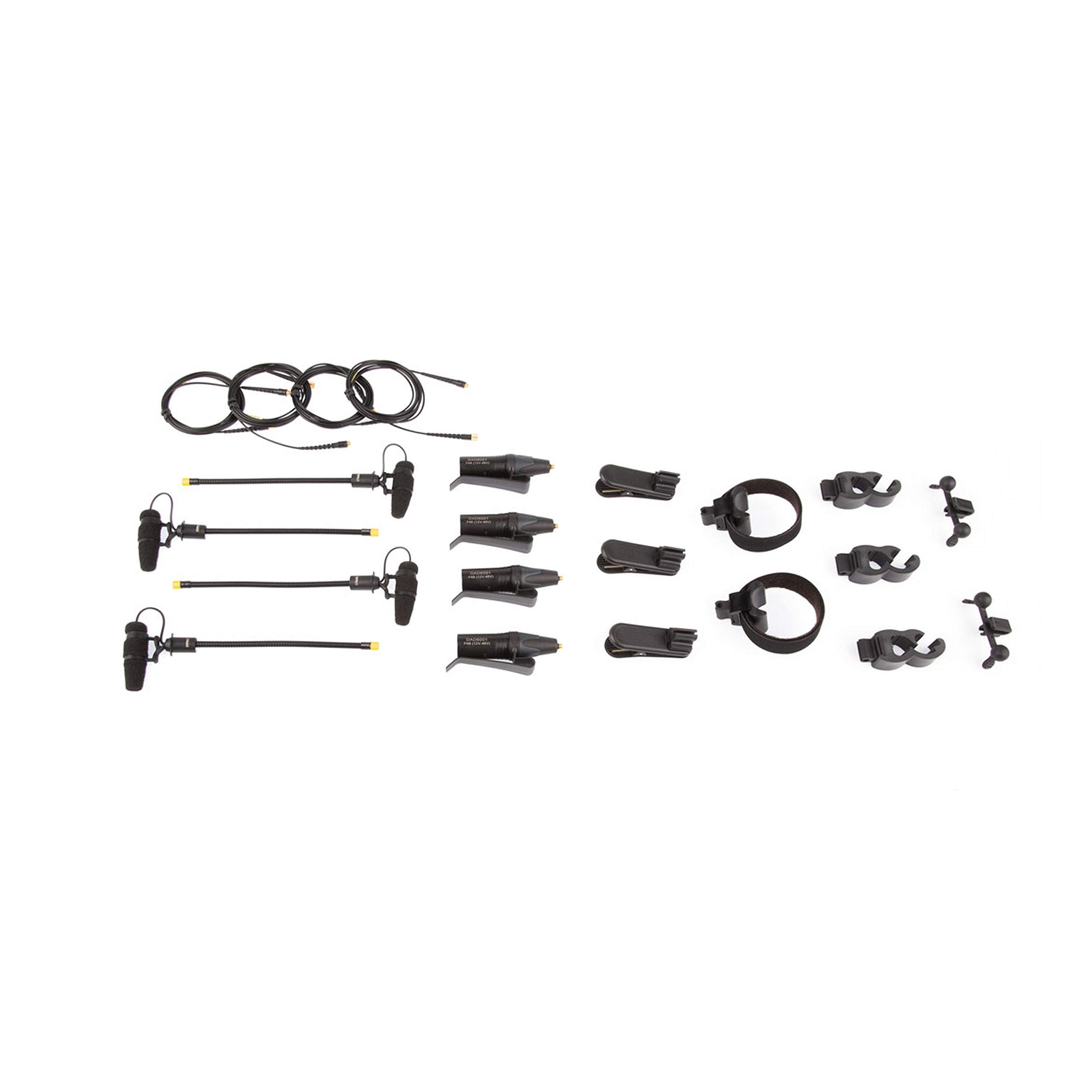 d:vote CORE 4099 Rock Touring Kit with 4 Professional Microphones - Perfect for Live Performances, Studio Recording & Band Rehearsals