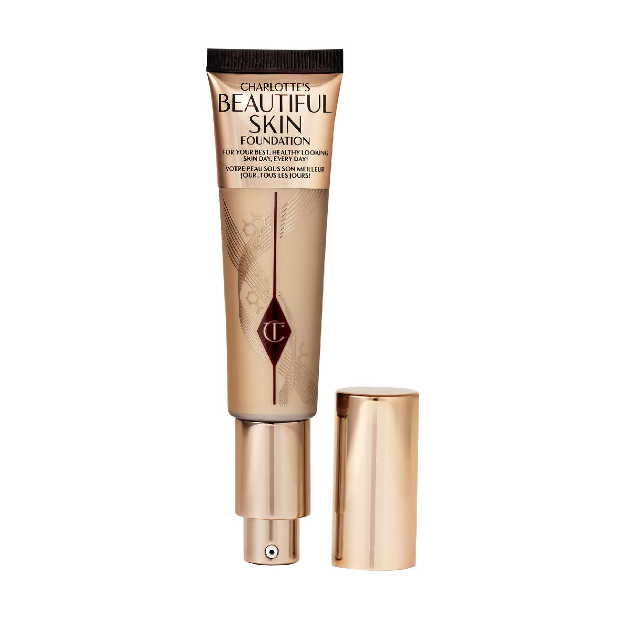 Charlotte's Beautiful Skin Foundation - Flawless Full Coverage Liquid Makeup for All Skin Types | Perfect for Daily Wear, Special Occasions & Photography
