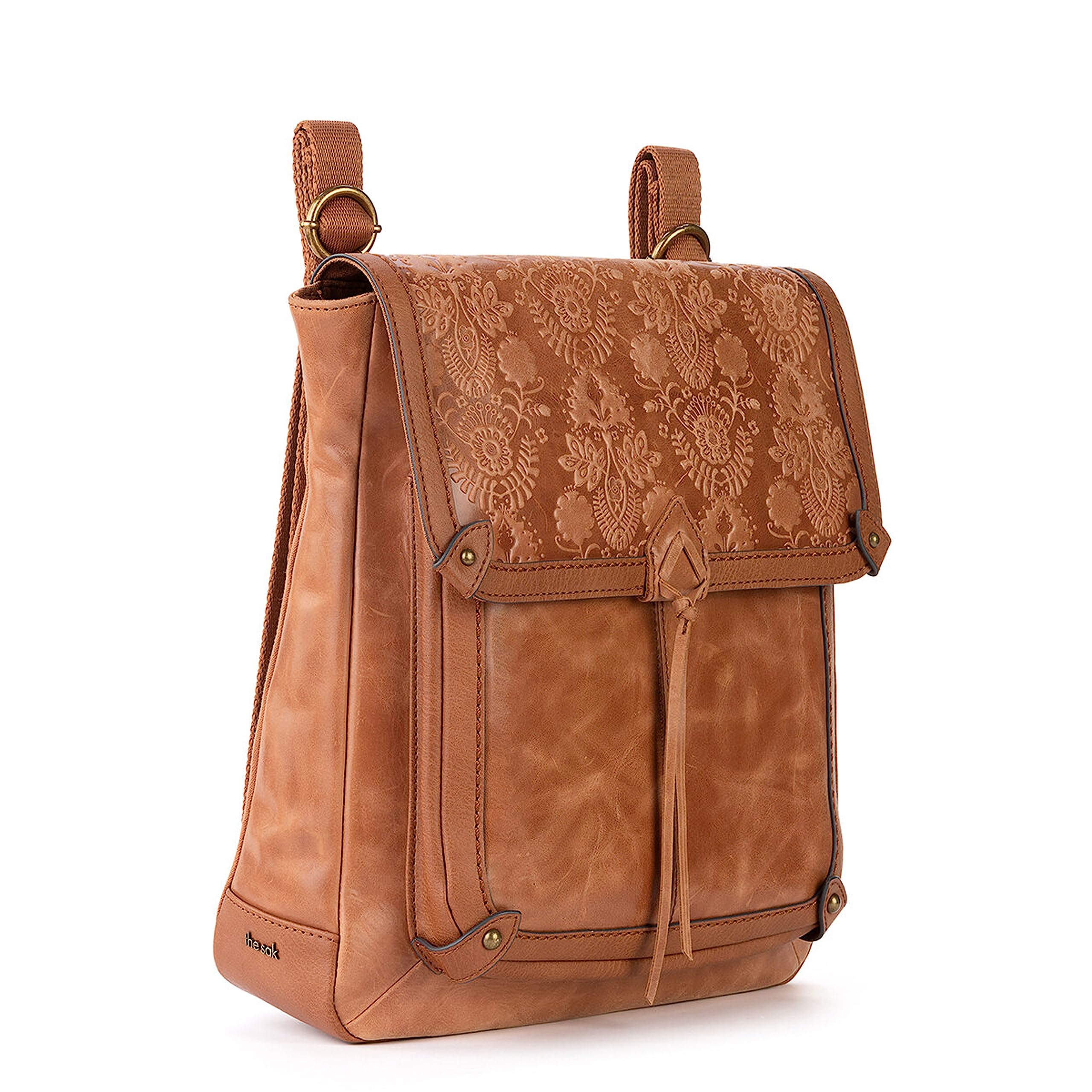 The Sak Women's Ventura Leather Convertible Backpack Purse - Stylish & Versatile Handbag for Work, Travel & Everyday Use