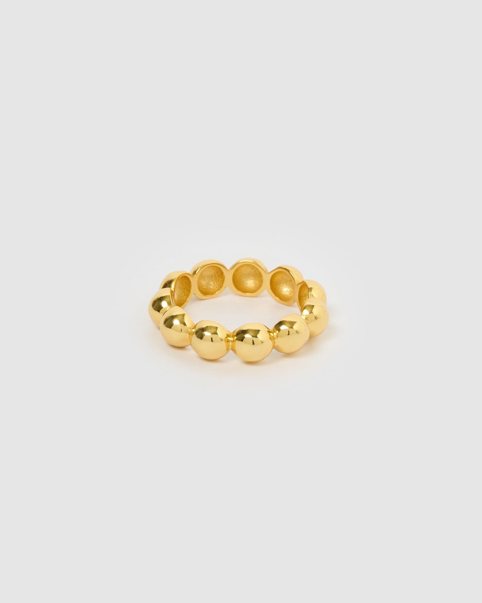 Izoa Chantelle Gold Ring for Women - Elegant & Dainty Jewelry Gift for Her - Perfect for Weddings, Anniversaries & Special Occasions