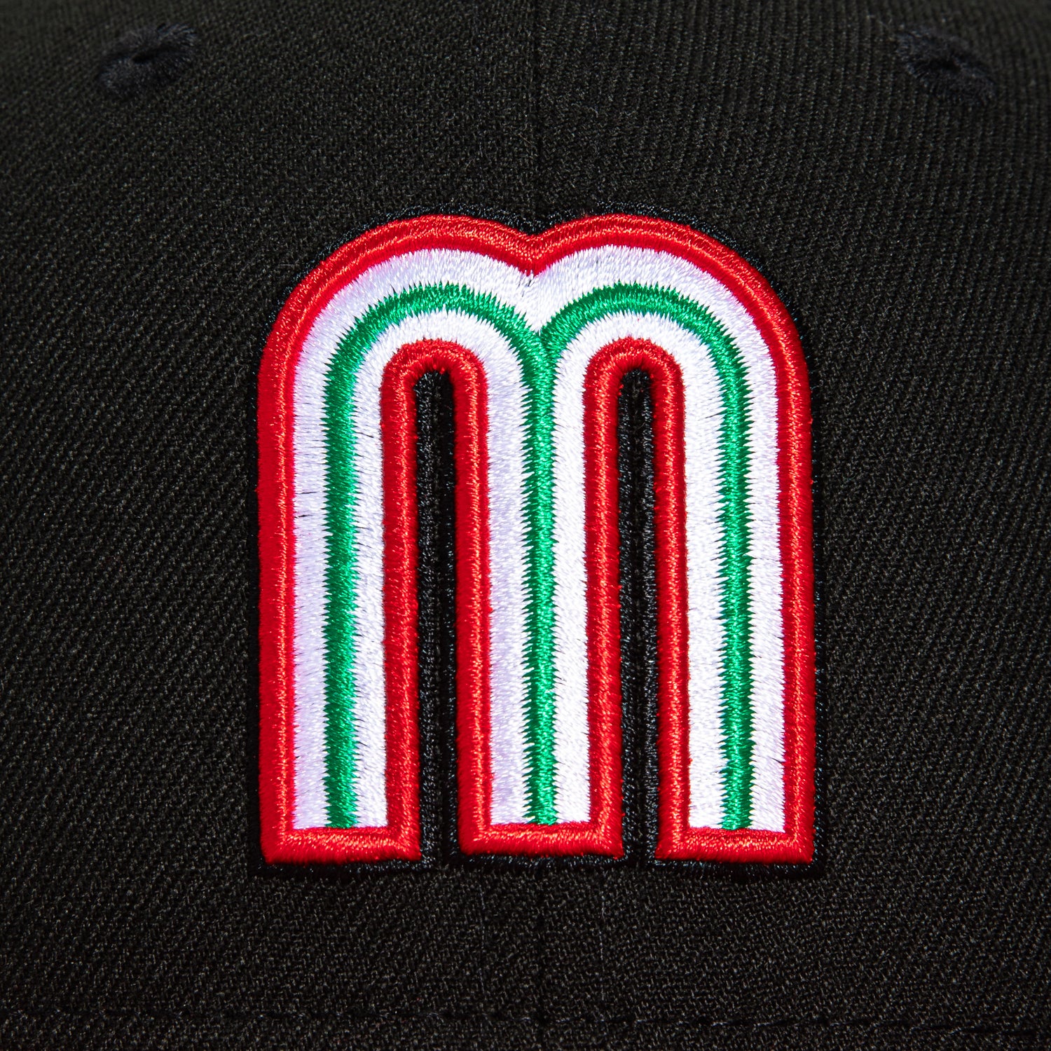 New Era 59Fifty Mexico World Baseball Classic Snapback Hat - Black & Red Adjustable Baseball Cap for Men & Women - Perfect for Baseball Games, Sports Events & Streetwear Fashion